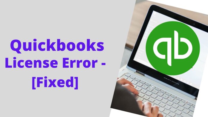 Quickbooks License Error