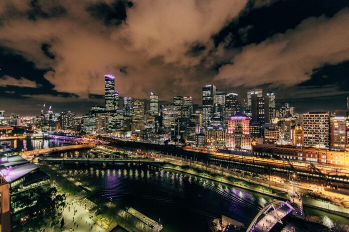 night out in Melbourne