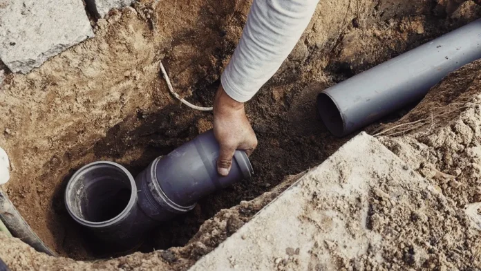 Sewer line repair